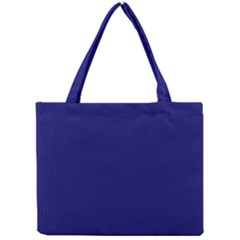 Color Midnight Blue Mini Tote Bag by Kultjers