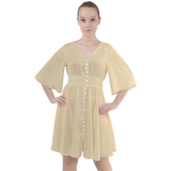Color Moccasin Boho Button Up Dress by Kultjers