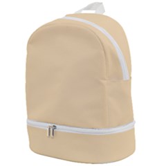 Color Moccasin Zip Bottom Backpack by Kultjers