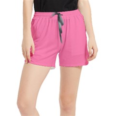 Color French Pink Women s Runner Shorts by Kultjers