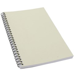 Color Beige 5 5  X 8 5  Notebook by Kultjers