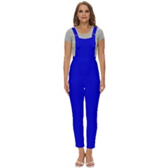 Color Medium Blue Women s Pinafore Overalls Jumpsuit by Kultjers