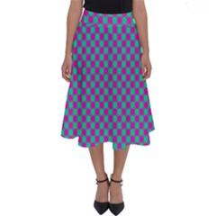 Pattern Perfect Length Midi Skirt by gasi