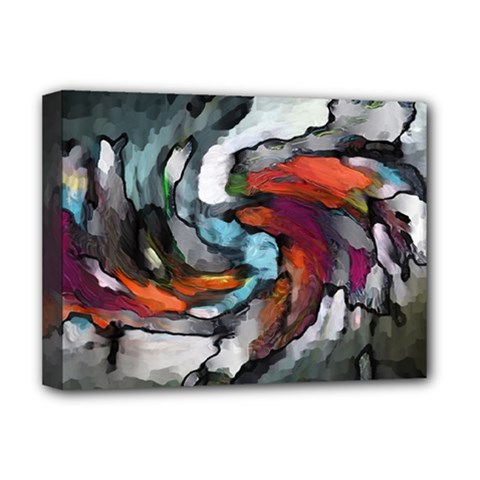 Abstract Art Deluxe Canvas 16  X 12  (stretched) 