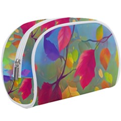 Leaves Foliage Autumn Branch Trees Nature Forest Make Up Case (large) by Uceng