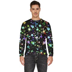 Christmas Star Gloss Lights Light Men s Fleece Sweatshirt by Uceng