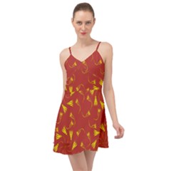 Background Pattern Texture Design Summer Time Chiffon Dress by Ravend