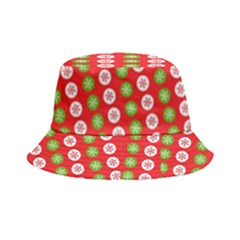 Festive Pattern Christmas Holiday Bucket Hat by Ravend