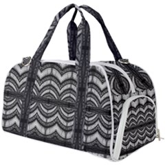 Abstract Geometric Collage Pattern Burner Gym Duffel Bag by dflcprintsclothing