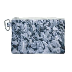 Rocks Stones Gray Gravel Rocky Material  Canvas Cosmetic Bag (large) by artworkshop