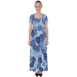Sample Pattern Seamless High Waist Short Sleeve Maxi Dress