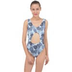 Sample Pattern Seamless Center Cut Out Swimsuit