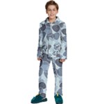 Sample Pattern Seamless Kids  Long Sleeve Velvet Pajamas Set