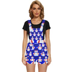 Seamless Repeat Repeating Pattern Short Overalls