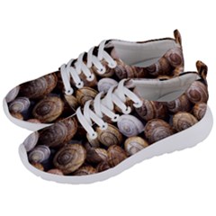 Snail Shells Pattern Arianta Arbustorum Men s Lightweight Sports Shoes by artworkshop