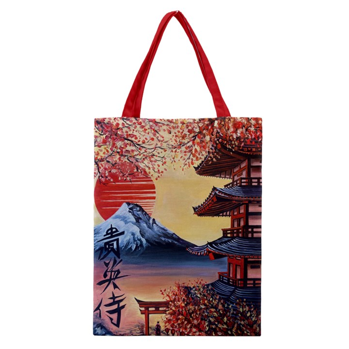 Japanese Art Classic Tote Bag