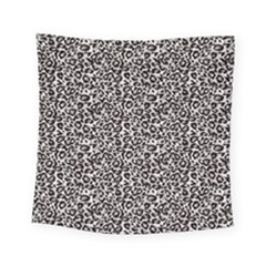 Black Cheetah Skin Square Tapestry (small) by Sparkle