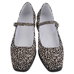 Black Cheetah Skin Women s Mary Jane Shoes by Sparkle