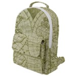 Vintage Mapa Mundi  Flap Pocket Backpack (Small)
