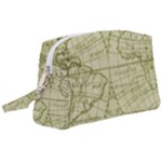 Vintage Mapa Mundi  Wristlet Pouch Bag (Large)