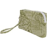 Vintage Mapa Mundi  Wristlet Pouch Bag (Small)