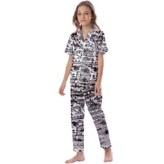 Old Civilization Kids  Satin Short Sleeve Pajamas Set by ConteMonfrey