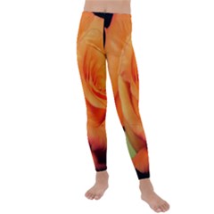 Color Of Desire Kids  Lightweight Velour Leggings by tomikokhphotography