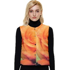Color Of Desire Women s Short Button Up Puffer Vest by tomikokhphotography