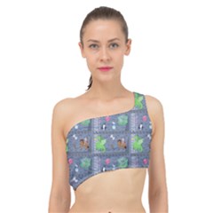 Micro Dnd Spliced Up Bikini Top  by InPlainSightStyle