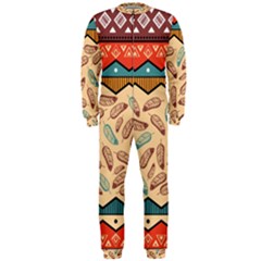 Ethnic-tribal-pattern-background Onepiece Jumpsuit (men) by Vaneshart