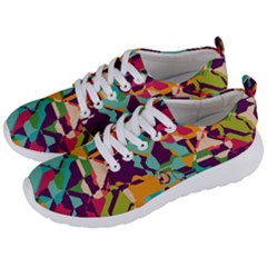 Retro Chaos                                                                      Men s Lightweight Sports Shoes by LalyLauraFLM