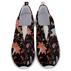 Vintage Floral Pattern No Lace Lightweight Shoes
