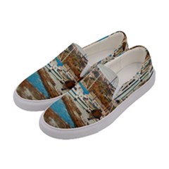 Alone On Gardasee, Italy  Women s Canvas Slip Ons by ConteMonfrey