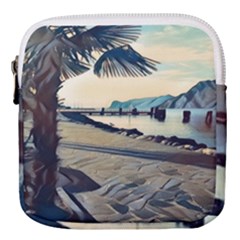 A Walk On Gardasee, Italy  Mini Square Pouch by ConteMonfrey