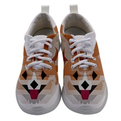 Cardigan Corgi Face Women Athletic Shoes by wagnerps