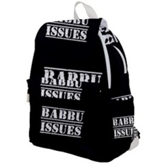Babbu Issues - Italian Daddy Issues Top Flap Backpack by ConteMonfrey