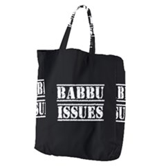 Babbu Issues - Italian Daddy Issues Giant Grocery Tote by ConteMonfrey