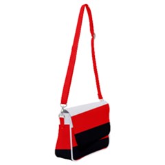 Erzya Flag Shoulder Bag With Back Zipper