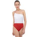 Banskobystricky Flag Classic One Shoulder Swimsuit