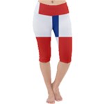 Banskobystricky Flag Lightweight Velour Cropped Yoga Leggings