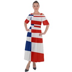 Banskobystricky Flag Shoulder Straps Boho Maxi Dress  by tony4urban