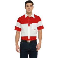 Austria Men s Short Sleeve Pocket Shirt  by tony4urban