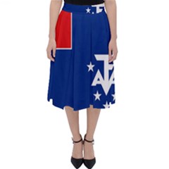 French Southern Territories Classic Midi Skirt by tony4urban