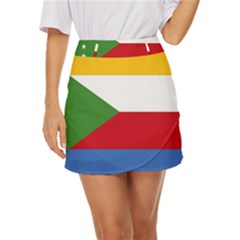 Comoros Mini Front Wrap Skirt by tony4urban