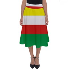 Lubuskie Flag Perfect Length Midi Skirt by tony4urban
