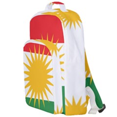 Kurdistan Flag Double Compartment Backpack by tony4urban