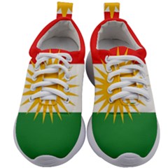 Kurdistan Flag Kids Athletic Shoes by tony4urban