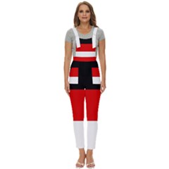 Berlin Old Flag Women s Pinafore Overalls Jumpsuit by tony4urban
