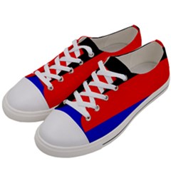 East Frisia Flag Men s Low Top Canvas Sneakers by tony4urban