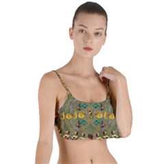 Fishes Admires All Freedom In The World And Feelings Of Security Layered Top Bikini Top  by pepitasart